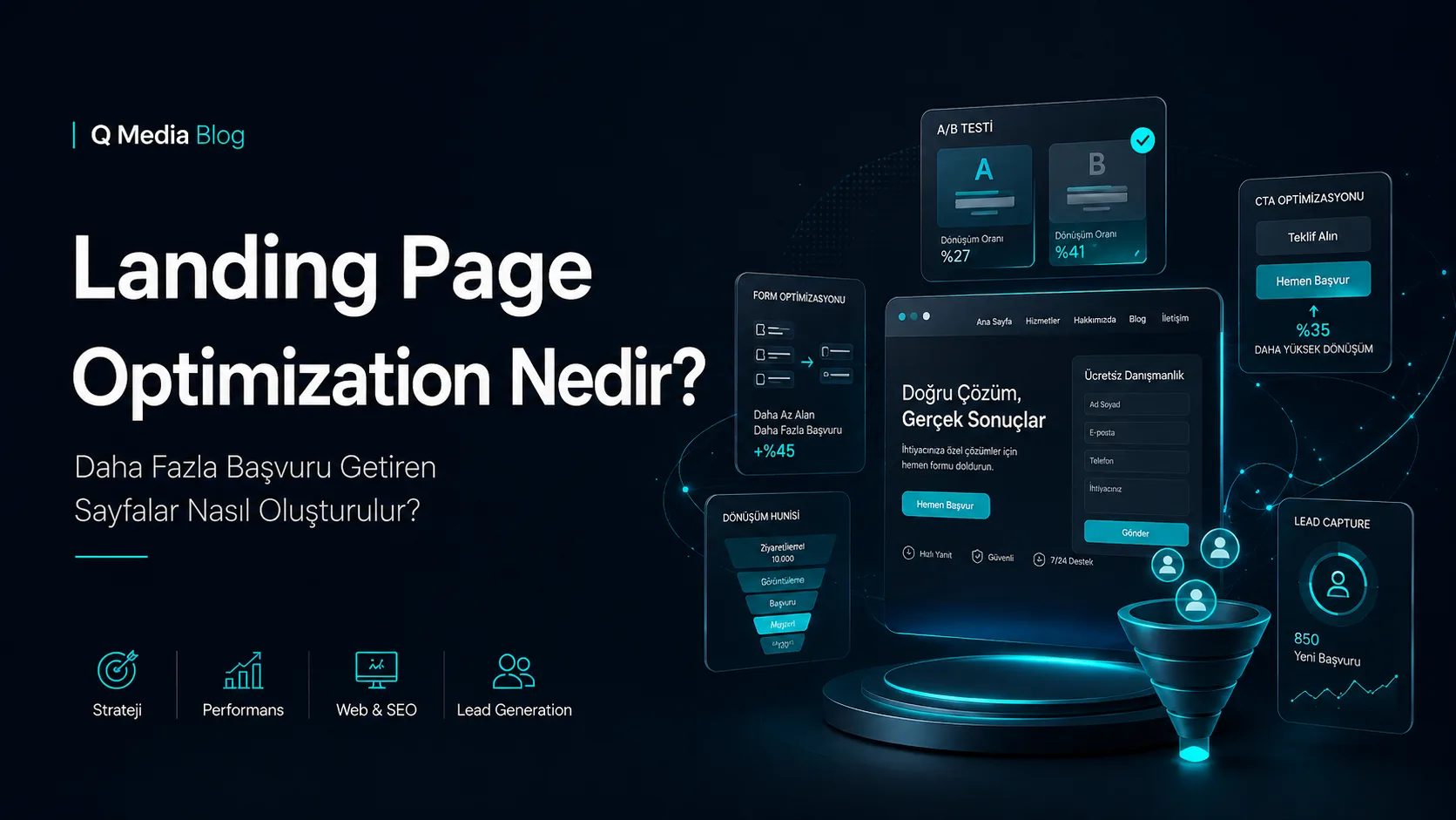 Landing Page Optimization Nedir? Daha Fazla Başvuru Getiren Sayfalar Nasıl Oluşturulur?
